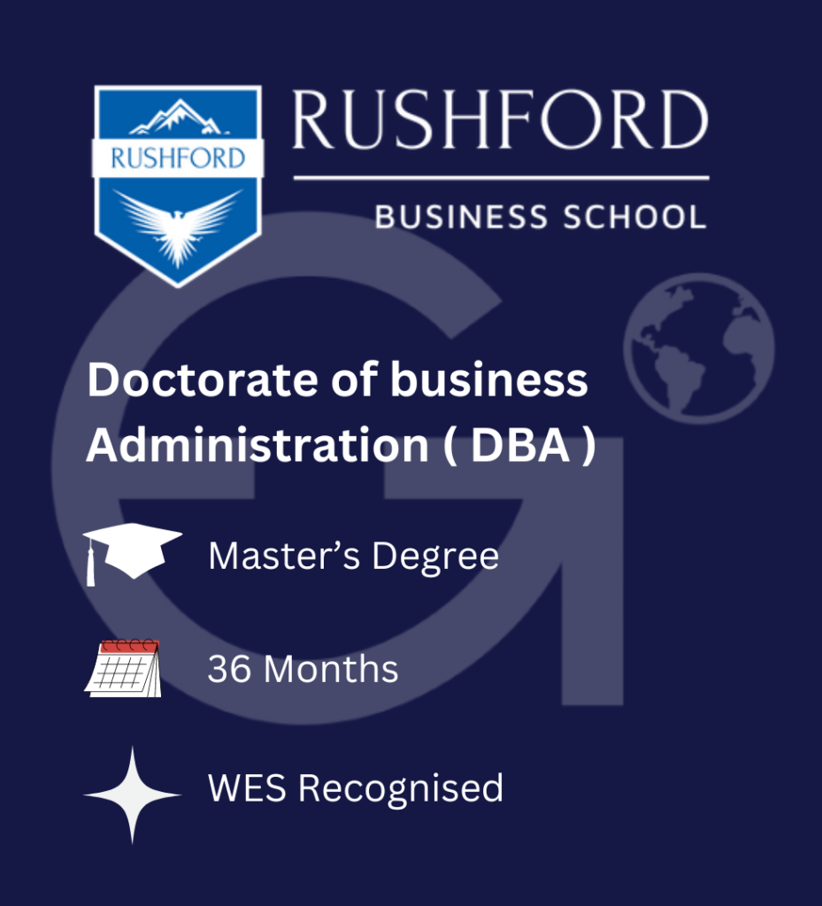 Doctorate of business Administration